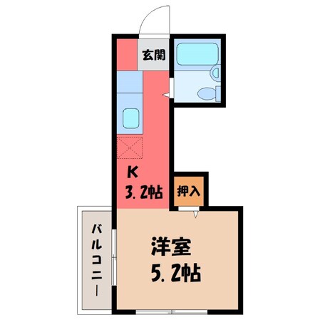 ロイヤルマンション Aの物件間取画像